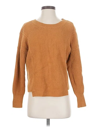 Pre-owned Cabi Pullover Sweater In Brown