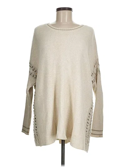 Pre-owned Cabi Pullover Sweater In Brown