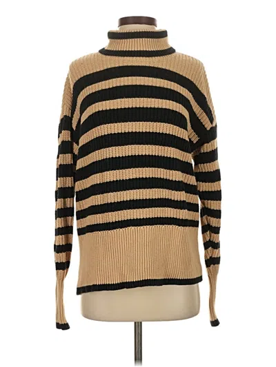Pre-owned Cabi Pullover Sweater In Brown
