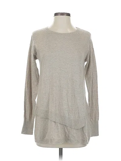 Pre-owned Cabi Pullover Sweater In Gray