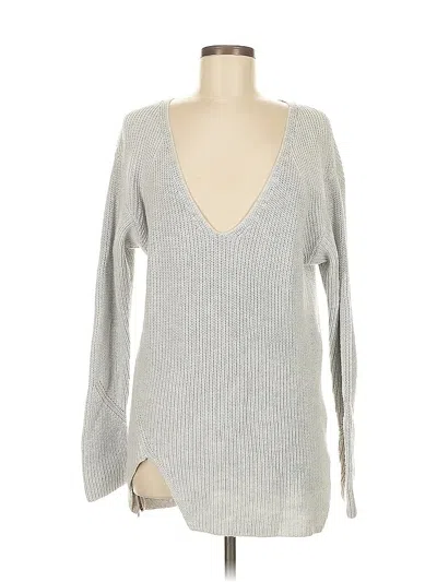 Pre-owned Cabi Pullover Sweater In Gray