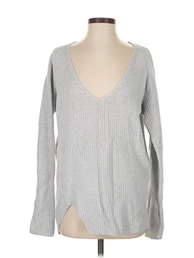 Pre-owned Cabi Pullover Sweater In Gray