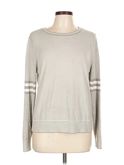 Pre-owned Cabi Pullover Sweater In Gray