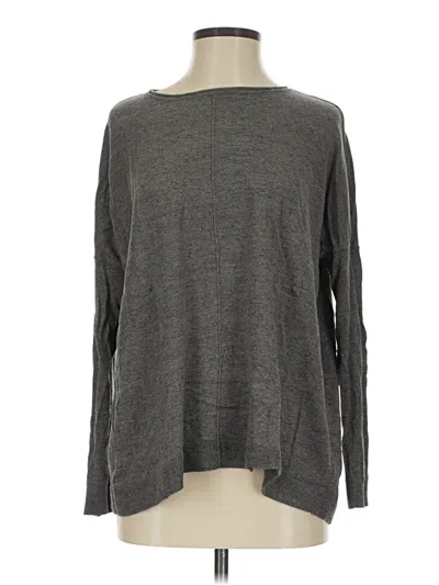 Pre-owned Cabi Pullover Sweater In Gray