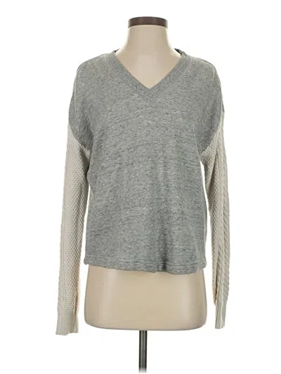 Pre-owned Cabi Pullover Sweater In Gray
