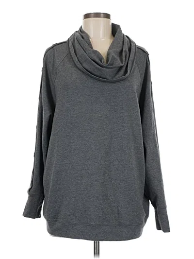 Pre-owned Cabi Pullover Sweater In Gray