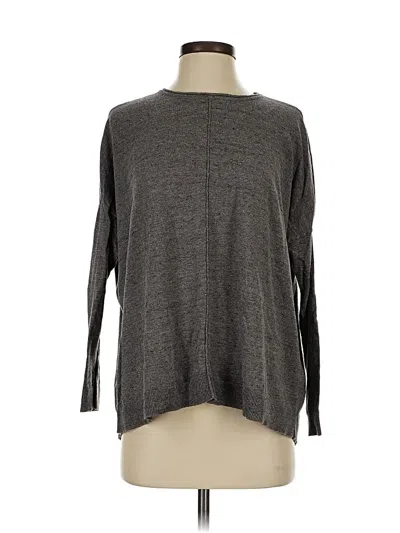 Pre-owned Cabi Pullover Sweater In Gray