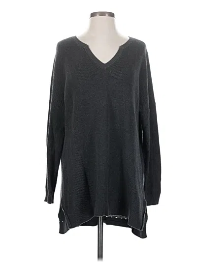 Pre-owned Cabi Pullover Sweater In Gray