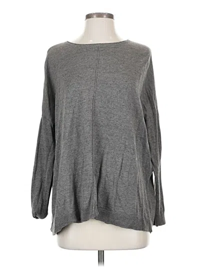 Pre-owned Cabi Pullover Sweater In Gray