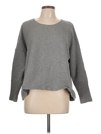 Pre-owned Cabi Pullover Sweater In Gray