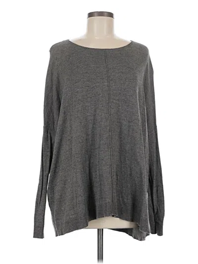 Pre-owned Cabi Pullover Sweater In Gray