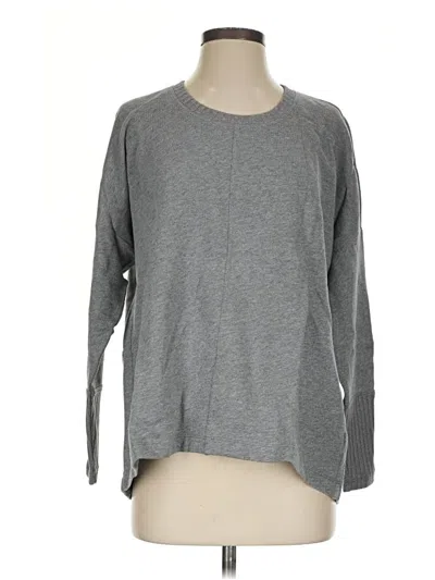Pre-owned Cabi Pullover Sweater In Gray