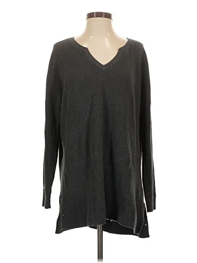Pre-owned Cabi Pullover Sweater In Gray