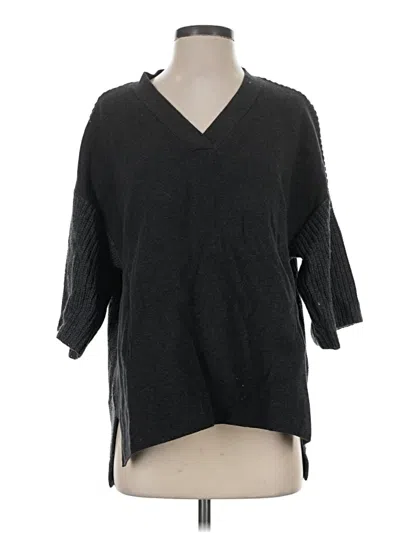 Pre-owned Cabi Pullover Sweater In Gray