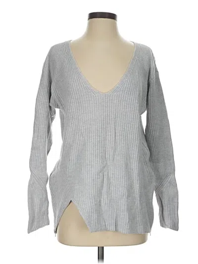 Pre-owned Cabi Pullover Sweater In Gray
