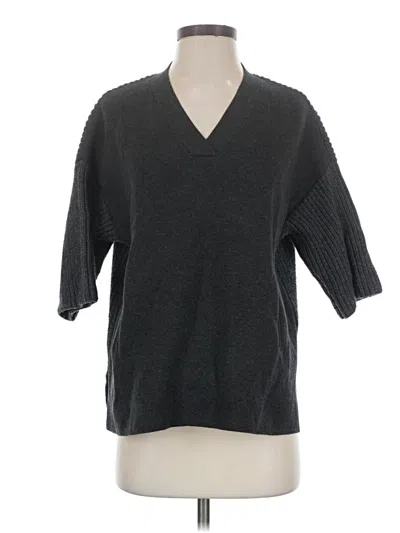 Pre-owned Cabi Pullover Sweater In Gray