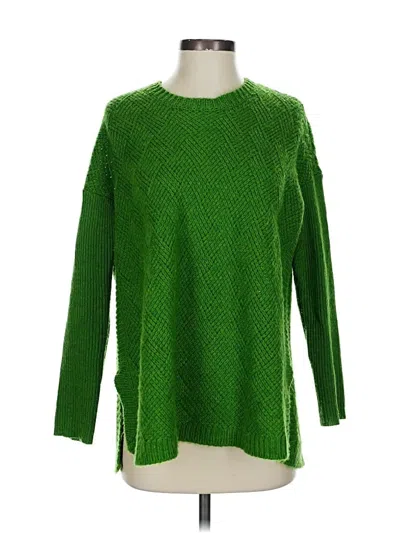 Pre-owned Cabi Pullover Sweater In Green