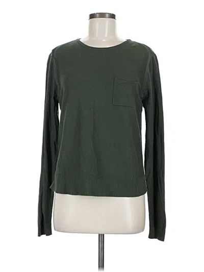 Pre-owned Cabi Pullover Sweater In Green