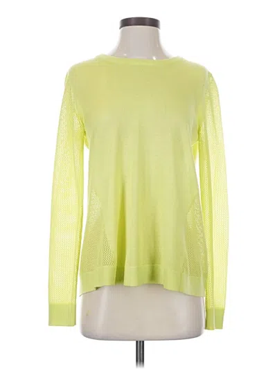 Pre-owned Cabi Pullover Sweater In Green