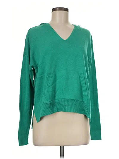Pre-owned Cabi Pullover Sweater In Green