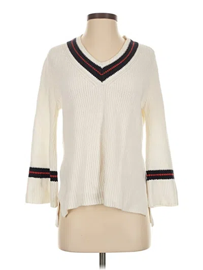 Pre-owned Cabi Pullover Sweater In Ivory