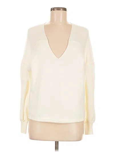 Pre-owned Cabi Pullover Sweater In Ivory