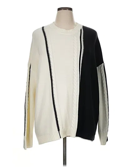 Pre-owned Cabi Pullover Sweater In Ivory