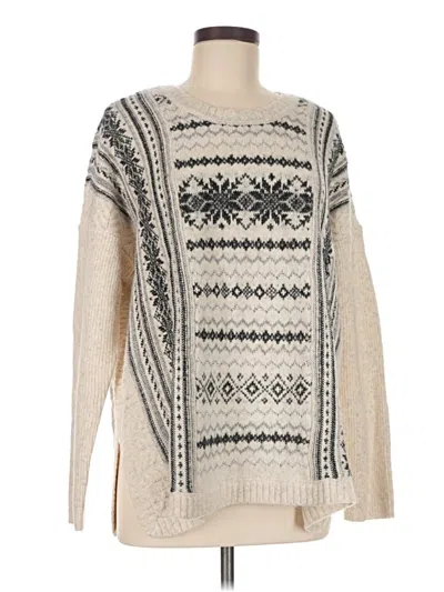 Pre-owned Cabi Pullover Sweater In Ivory