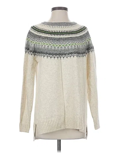 Pre-owned Cabi Pullover Sweater In Ivory