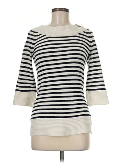 Pre-owned Cabi Pullover Sweater In Ivory