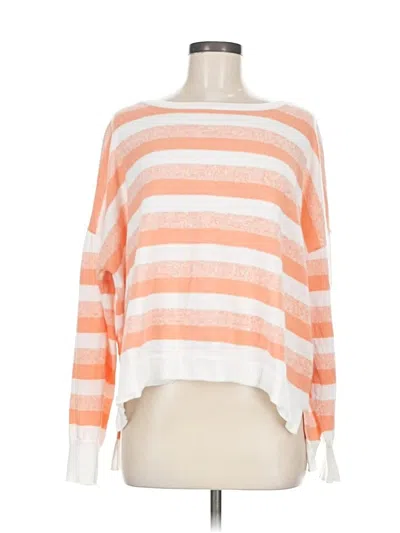 Pre-owned Cabi Pullover Sweater In Orange