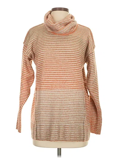 Pre-owned Cabi Pullover Sweater In Orange