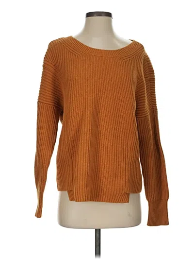 Pre-owned Cabi Pullover Sweater In Orange
