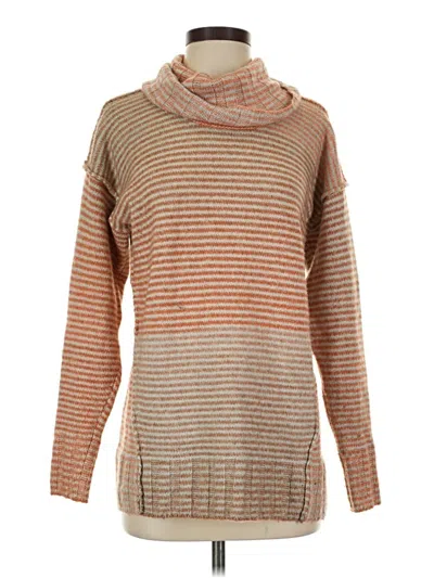 Pre-owned Cabi Pullover Sweater In Orange