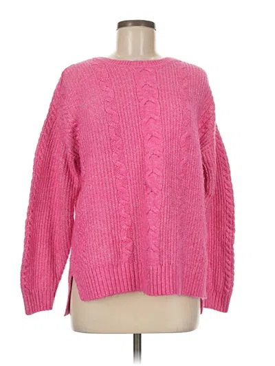 Pre-owned Cabi Pullover Sweater In Pink