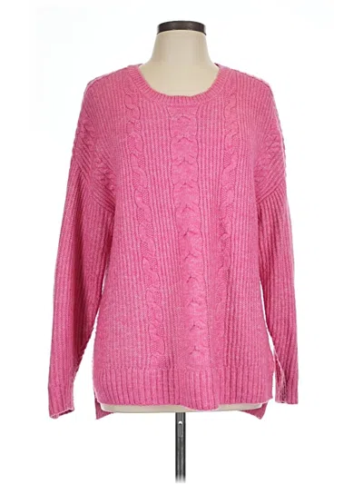 Pre-owned Cabi Pullover Sweater In Pink