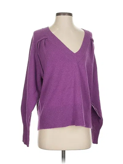 Pre-owned Cabi Pullover Sweater In Purple