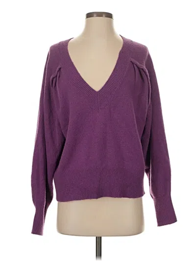 Pre-owned Cabi Pullover Sweater In Purple