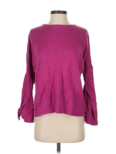 Pre-owned Cabi Pullover Sweater In Purple