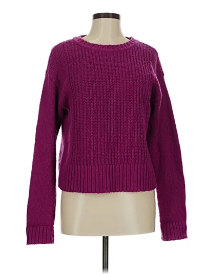 Pre-owned Cabi Pullover Sweater In Purple