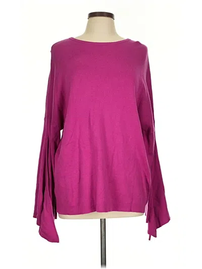 Pre-owned Cabi Pullover Sweater In Purple