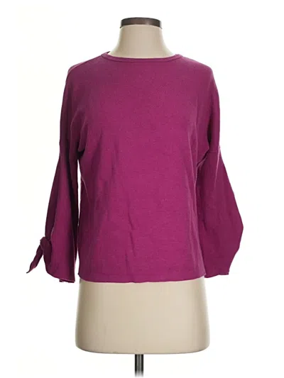 Pre-owned Cabi Pullover Sweater In Purple