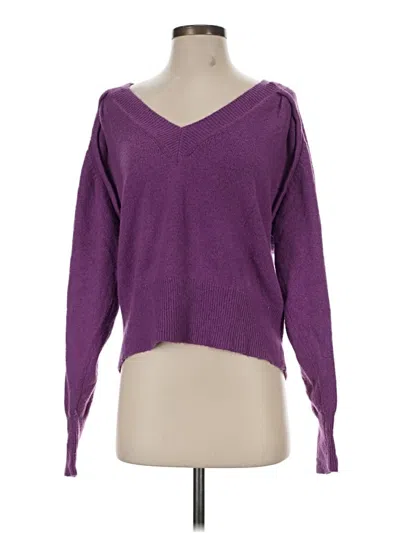Pre-owned Cabi Pullover Sweater In Purple