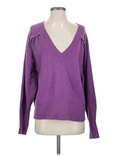 Pre-owned Cabi Pullover Sweater In Purple