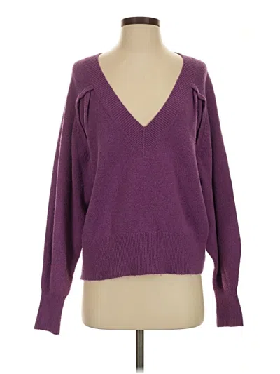 Pre-owned Cabi Pullover Sweater In Purple