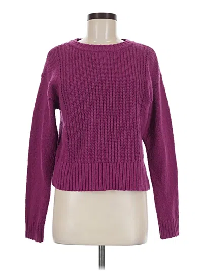 Pre-owned Cabi Pullover Sweater In Purple