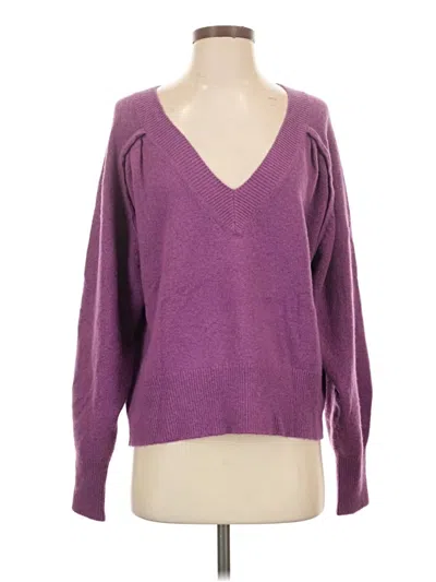 Pre-owned Cabi Pullover Sweater In Purple