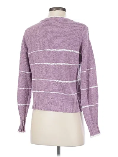 Pre-owned Cabi Pullover Sweater In Purple
