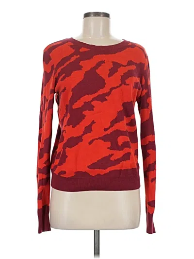 Pre-owned Cabi Pullover Sweater In Red
