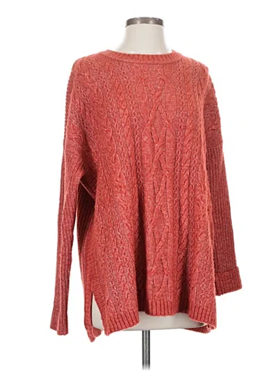 Pre-owned Cabi Pullover Sweater In Red